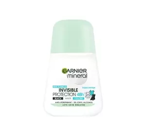 GARNIER MINERAL INVISIBLE PROTECTION 48H CLEAN COTTON ШАРИКОВЫЙ АНТИПЕРСПИРАНТ ДЛЯ ЖЕНЩИН ROLL ON 50МЛ