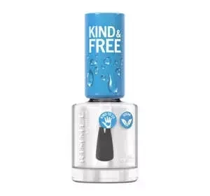 RIMMEL KIND & FREE ВЕГАНСКИЙ ЛАК ДЛЯ НОГТЕЙ 150 TOP COAT 8МЛ