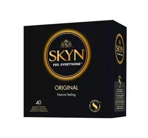 SKYN ORIGINAL БЕЗЛАТЕКСНІ ПРЕЗЕРВАТИВИ 40 ШТ