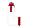 Dafi Soft бутылка для воды 0,7 l красная + 2 угольных фильтра