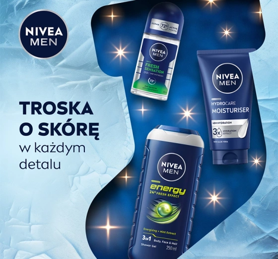 Нажмите на картинку, чтобы ее увеличить NIVEA MEN Feel Recharged Performance Set мужской набор косметических средств с носками