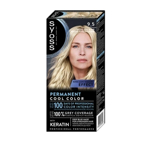 SYOSS PERMANENT СТОЙКАЯ КРАСКА 9_5 МОРОЗНЫЙ ПЕРЛАМУТРОВЫЙ БЛОНД