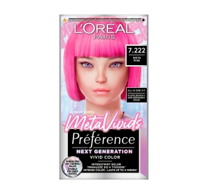 L'ORÉAL PARIS PRÉFÉRENCE METAVIVID ФАРБА ДЛЯ ВОЛОССЯ 7.222 META PINK