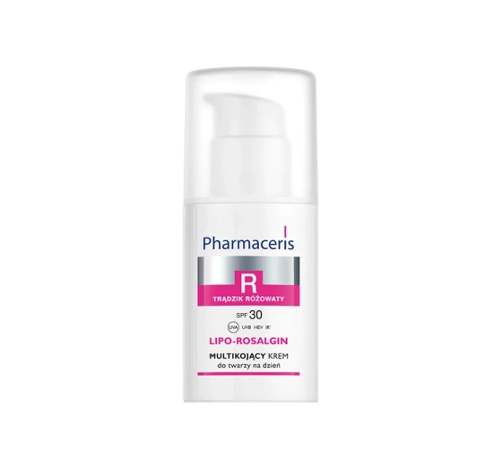 PHARMACERIS R LIPO ROSALGIN МУЛЬТИ-ЗАСПОКІЙЛИВИЙ КРЕМ ДЛЯ ОБЛИЧЧЯ SPF30 30МЛ