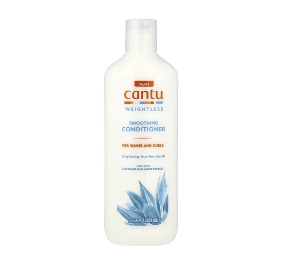 Cantu Weightless разглаживающий кондиционер для кудрявых волос 400 мл