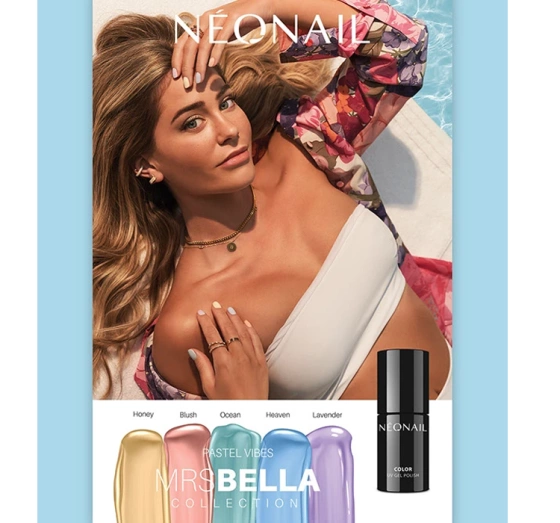 Neonail x Mrs Bella Pastel Vibes гель-лак 12225 Heaven 7,2 мл