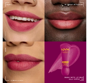 NYX Professional Makeup Smushy матовий бальзам для губ 12 Silly Sippin' 8 мл