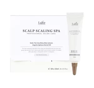 LA'DOR SCALP SCALING SPA УСПОКАИВАЮЩИЙ КОНДИЦИОНЕР ДЛЯ КОЖИ ГОЛОВЫ АМПУЛА 20X15Г