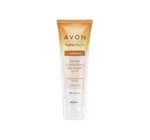 AVON NUTRA EFFECTS RADIANCE УВЛАЖНЯЮЩИЙ ТОНАЛЬНЫЙ КРЕМ НА ДЕНЬ SPF 20 50МЛ