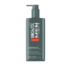 Biovax Men Anti-hair Loss Volume Boost шампунь 2-в-1 для волосся та бороди 200 мл