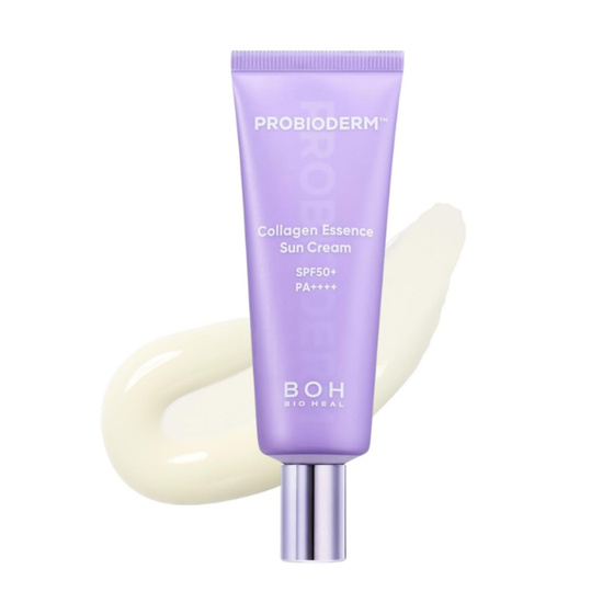 Bioheal Boh Probioderm Collagen Essence Sun Cream легкий захисний сонцезахисний крем із фільтром SPF50+ PA++++ 50 мл