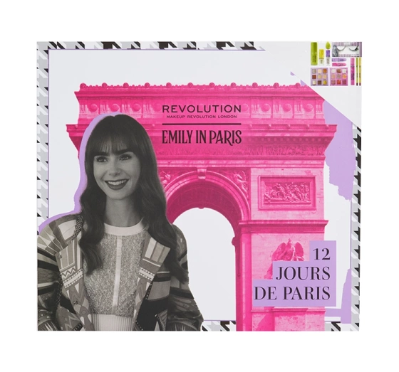 MAKEUP REVOLUTION X EMILY IN PARIS 12 JOURS DE PARIS АДВЕНТ КАЛЕНДАР