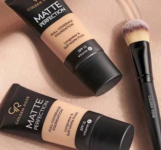 GOLDEN ROSE MATTE PERFECTION КРОЮЩИЙ ТОНАЛЬНЫЙ КРЕМ SPF15 C3 35МЛ