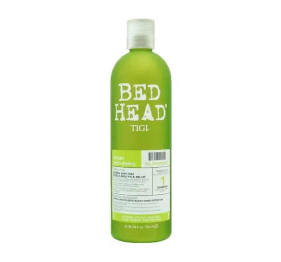 TIGI BED HEAD URBAN ANTI+DOTES RE ENERGIZE ШАМПУНЬ ДЛЯ ВОЛОССЯ ЕНЕРГІЯ 750МЛ