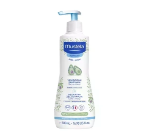 MUSTELA ДЕЛІКАТНИЙ ГЕЛЬ ДЛЯ МИТТЯ НОРМАЛЬНОЇ ШКІРИ 500МЛ