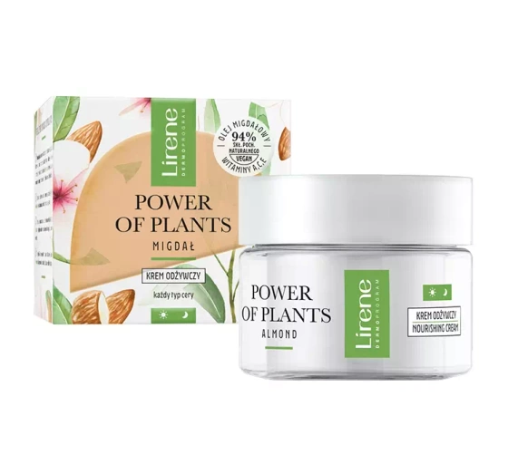 LIRENE POWER OF PLANTS ALMOND ПИТАТЕЛЬНЫЙ КРЕМ 50МЛ