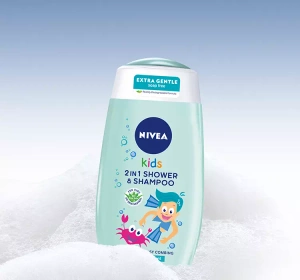 NIVEA KIDS 2 IN 1 SHOWER & SZAMPOO ГЕЛЬ ДЛЯ МИТТЯ ТІЛА І ВОЛОССЯ MAGIC APPLE SCENT 500МЛ