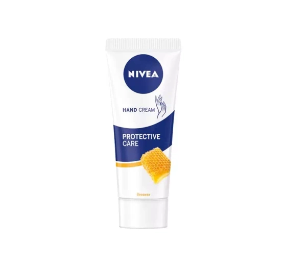 NIVEA HAND CREAM PROTECTIVE CARE КРЕМ ДЛЯ РУК ПЧЕЛИНЫЙ ВОСК 75МЛ