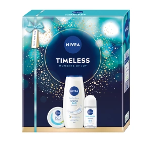 NIVEA Timeless набір косметики для догляду за тілом: гель для душу + крем + кульковий антиперспірант