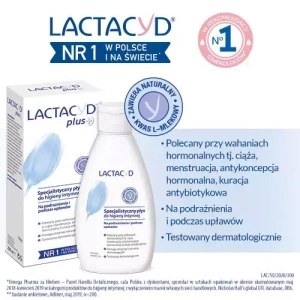 LACTACYD PLUS ГИНЕКОЛОГИЧЕСКОЕ СРЕДСТВО ДЛЯ ИНТИМНОЙ ГИГИЕНЫ 200МЛ