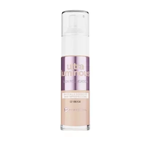 BELL PROFESSIONAL ULTRA LUMINOUS ОСВІТЛЮЮЧИЙ ВЕГАНСЬКИЙ ТОНАЛЬНИЙ КРЕМ 02 BEIGE 30Г