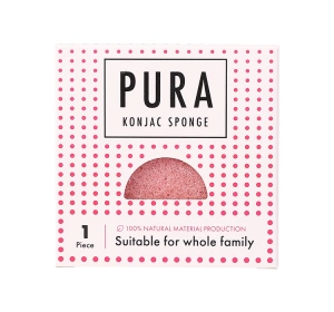 SISTER YOUNG PURA НАТУРАЛЬНИЙ СПОНЖ КОННЯКУ ДЛЯ ВМИВАННЯ PINK