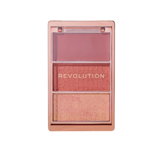 Makeup Revolution Icon Blush палитра румян Aura Points Rose 9,8г