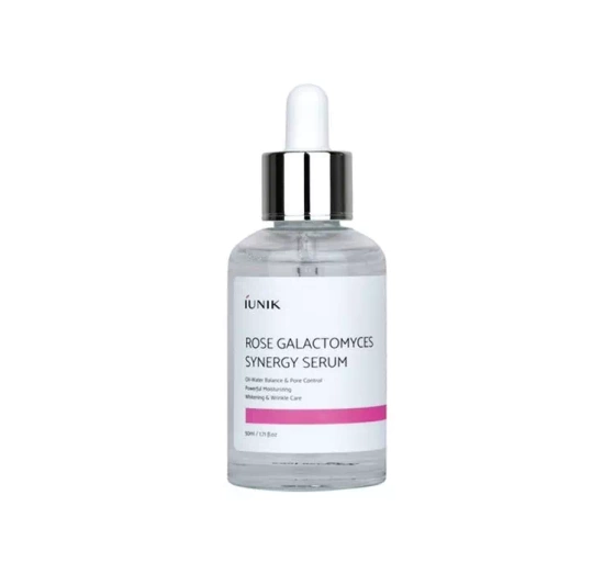 IUNIK ROSE GALACTOMYCES SYNERGY УВЛАЖНЯЮЩЕ-УКРЕПЛЯЮЩАЯ СЫВОРОТКА ДЛЯ ЛИЦА 50МЛ