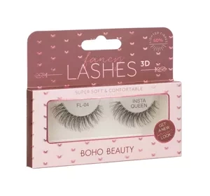 BOHO BEAUTY FANCY LOOK НАКЛАДНЫЕ РЕСНИЦЫ 3D FL-04 INSTA QUEEN
