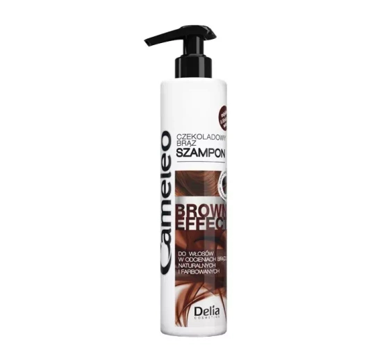 DELIA CAMELEO BROWN EFFECT ШАМПУНЬ З ЕФЕКТОМ ПОГЛИБЛЕННЯ КОЛЬОРУ 250МЛ