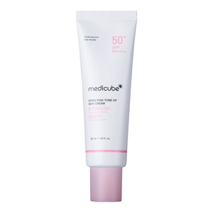 Medicube PDRN Pink Tone Up Sun Cream крем для обличчя із сонцезахисним ефектом SPF50+/ PA++++ 50 мл