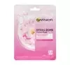 GARNIER HYDRA BOMB SAKURA ЗВОЛОЖУВАЛЬНА ТКАНИННА МАСКА З ЕКСТРАКТОМ ЦВІТУ ВИШНІ І ГІАЛУРОНОВОЮ КИСЛОТОЮ 28Г