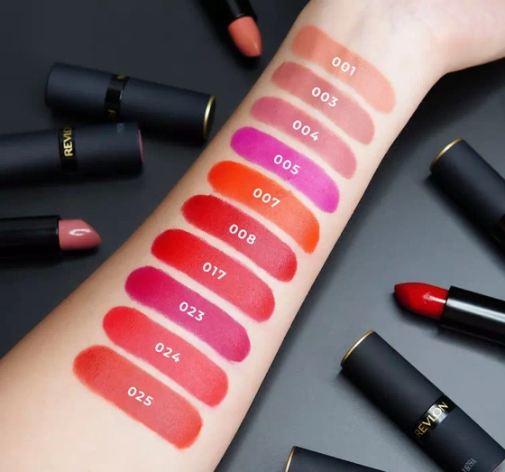 Натисніть на картинку, щоб її збільшити REVLON SUPER LUSTROUS МАТОВА ПОМАДА ДЛЯ ГУБ 001 IF I WANT TO 4,2Г