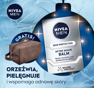 NIVEA MEN Silver Control набор косметики для мужчин с элегантной косметичкой