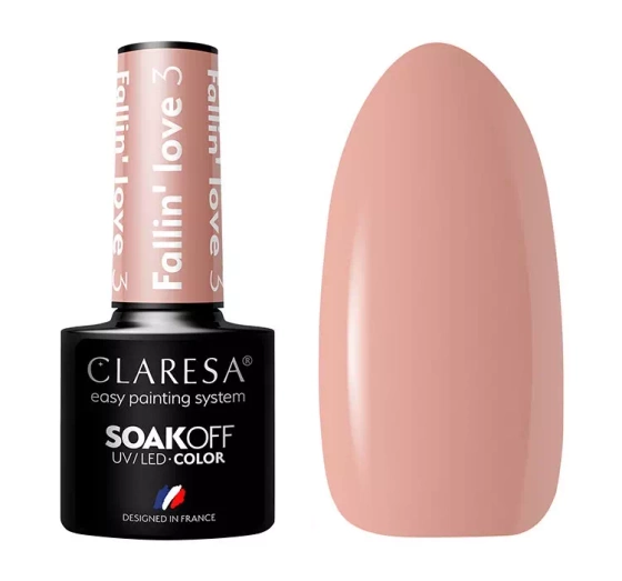 CLARESA SOAK OFF ГЕЛЬ-ЛАК FALLIN' LOVE 3 5Г