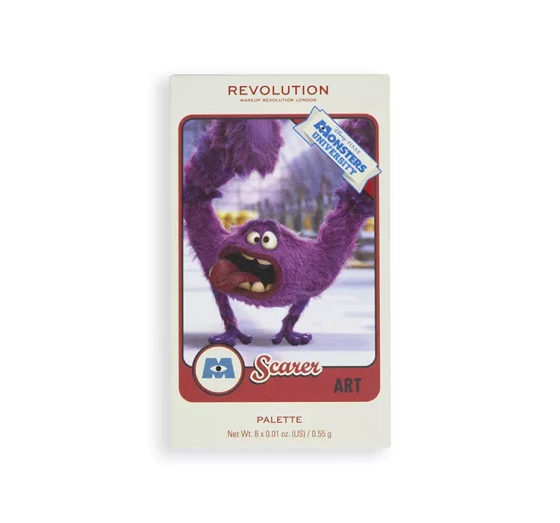 MAKEUP REVOLUTION X MONSTERS UNIVERSITY ПАЛИТРА ТЕНЕЙ ДЛЯ ВЕК ART 4,4Г