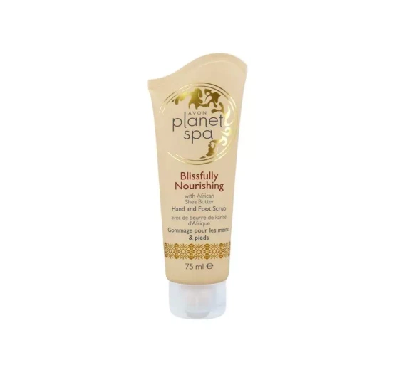AVON PLANET SPA BLISSFULLY NOURISHING ЖИВИЛЬНИЙ ПІЛІНГ ДЛЯ ДОЛОНЬ І СТОП З МАСЛОМ ШИ 75МЛ