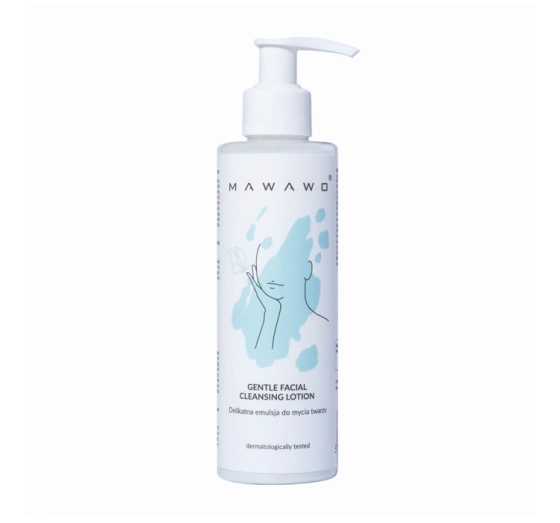 MAWAWO GENTLE FACIAL CLEANSING LOTION НІЖНИЙ ЗАСІБ ДЛЯ ВМИВАННЯ ОБЛИЧЧЯ 200МЛ