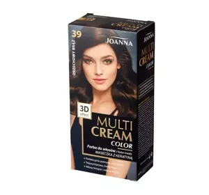 JOANNA MULTI CREAM COLOR ФАРБА ДЛЯ ВОЛОССЯ 39 ORZECHOWY BRĄZ