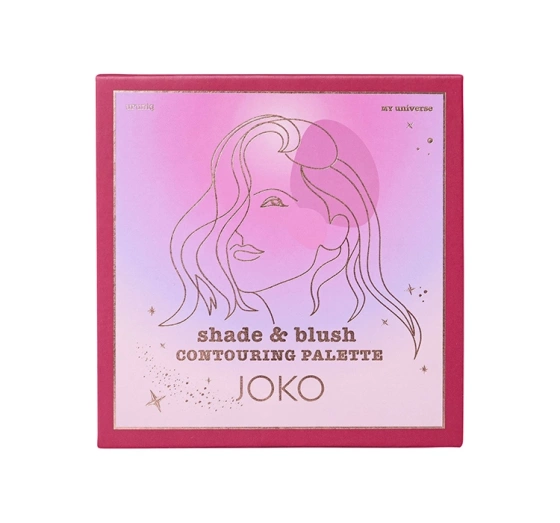 JOKO MY UNIVERSE SHADE&BLUSH ПАЛЕТКА ДЛЯ КОНТУРИРОВАНИЯ