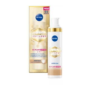 NIVEA LUMINOUS630 ANTISPOT КРЕМ CC ПРОТИВ ОБЕСЦВЕЧИВАНИЙ 02 MEDIUM 40МЛ