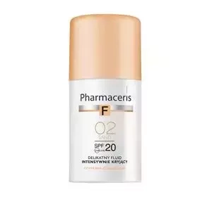 PHARMACERIS F COVERAGE CORRECTION ЛЕГКИЙ ІНТЕНСИВНО КРИЮЧИЙ ФЛЮЇД SPF 20 02 SAND 30МЛ