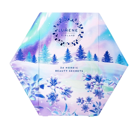 Lumene 24 Nordic Beauty Secrets адвент-календар із косметикою для макіяжу та догляду за обличчям