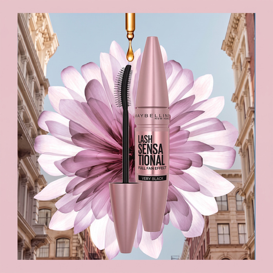 MAYBELLINE ТУШЬ ДЛЯ РЕСНИЦ LASH SENSATIONAL BLACK