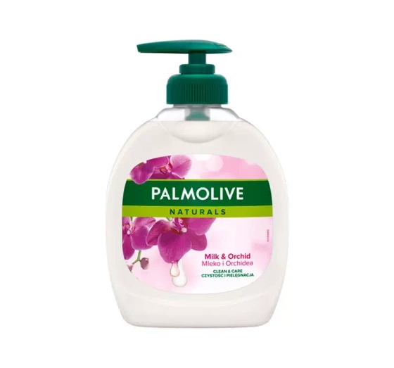 PALMOLIVE NATURALS CLEAN & CARE MILK & ORCHID РІДКЕ МИЛО ДЛЯ РУК 300МЛ