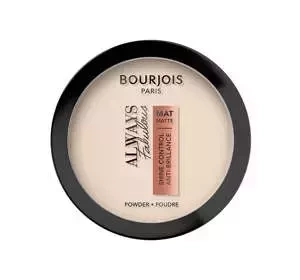 BOURJOIS ALWAYS FABULOUS МАТУЮЧА ПУДРА ДЛЯ ОБЛИЧЧЯ 50 PORCELAIN 10Г