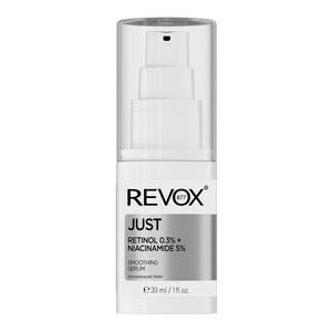 Revox B77 Just Retinol 0,3% + Niacinamide 5% Smoothing Serum — разглаживающая сыворотка для лица с ретинолом и ниацинамидом, 30 мл