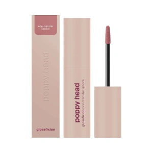 Poppy Head Glossfixion застывающая жидкая помада для губ с виниловым финишем 02 Rosit, 2,5 г