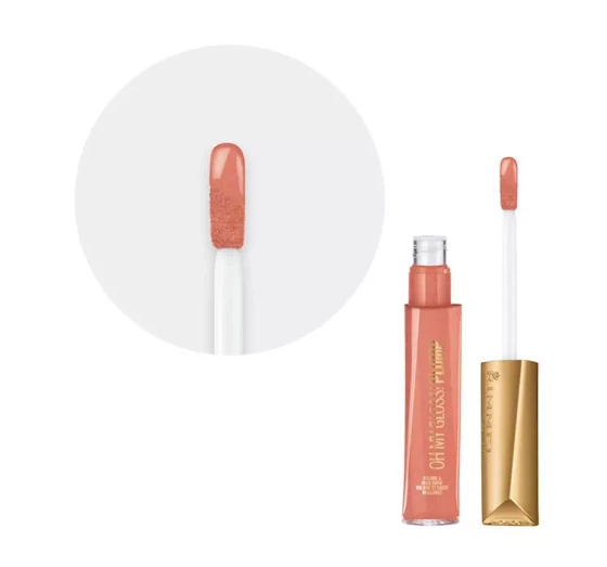 RIMMEL OH MY GLOSS PLUMP БЛЕСК ДЛЯ УВЕЛИЧЕНИЯ ГУБ 531 PEACH PIE 6,5 МЛ