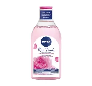 NIVEA ROSE TOUCH МИЦЕЛЛЯРНОЕ СРЕДСТВО С ОРГАНИЧЕСКОЙ РОЗОВОЙ ВОДОЙ 400МЛ